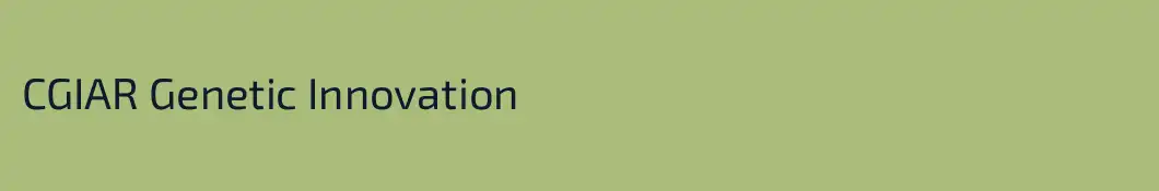 CGIAR Genetic Innovation